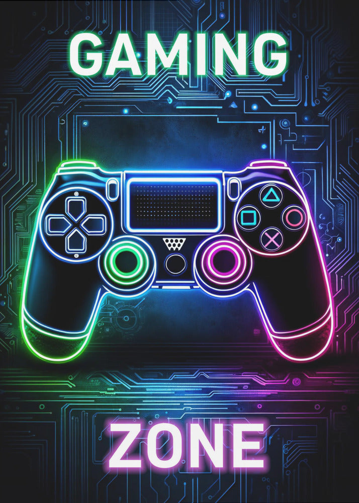 Gaming Zone - Poster / Art Print