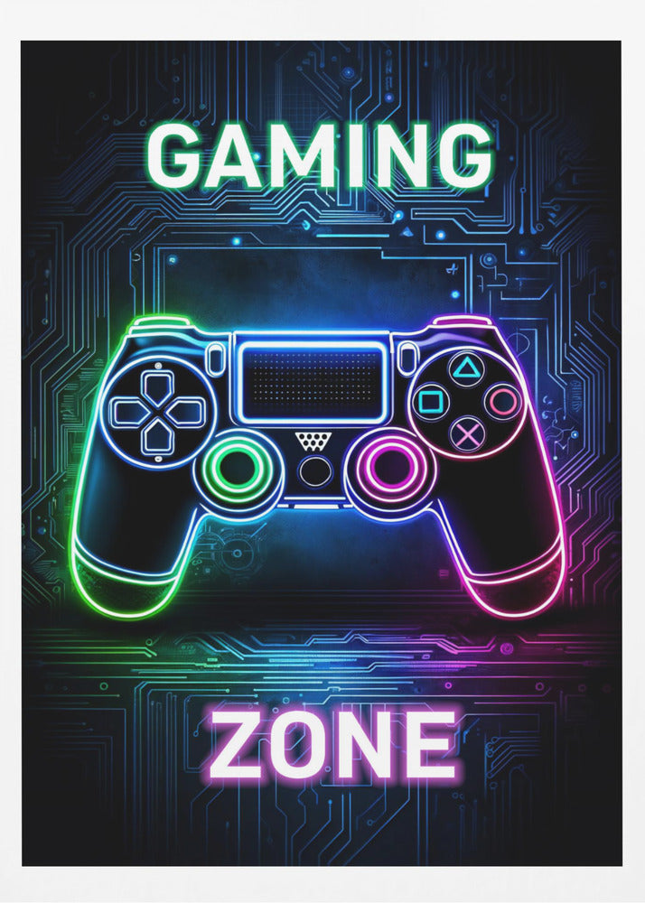 Gaming Zone - Poster / Art Print