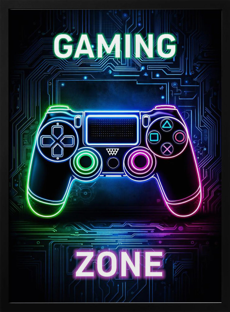 Gaming Zone - Poster / Art Print