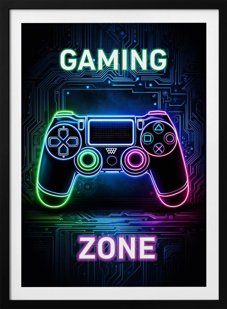 Gaming Zone - Poster / Art Print