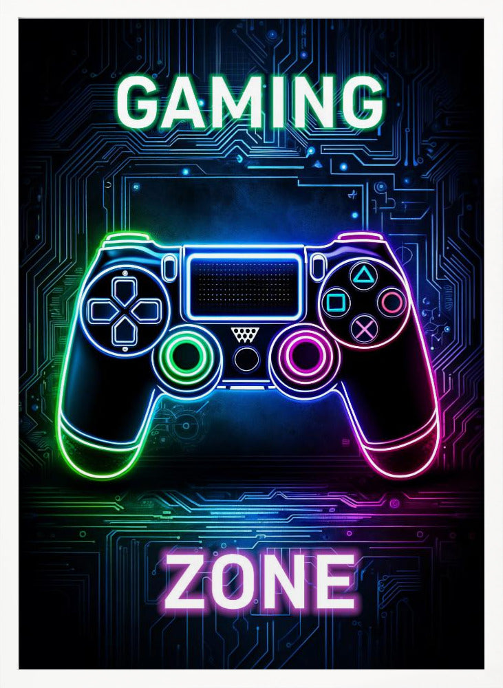 Gaming Zone - Poster / Art Print