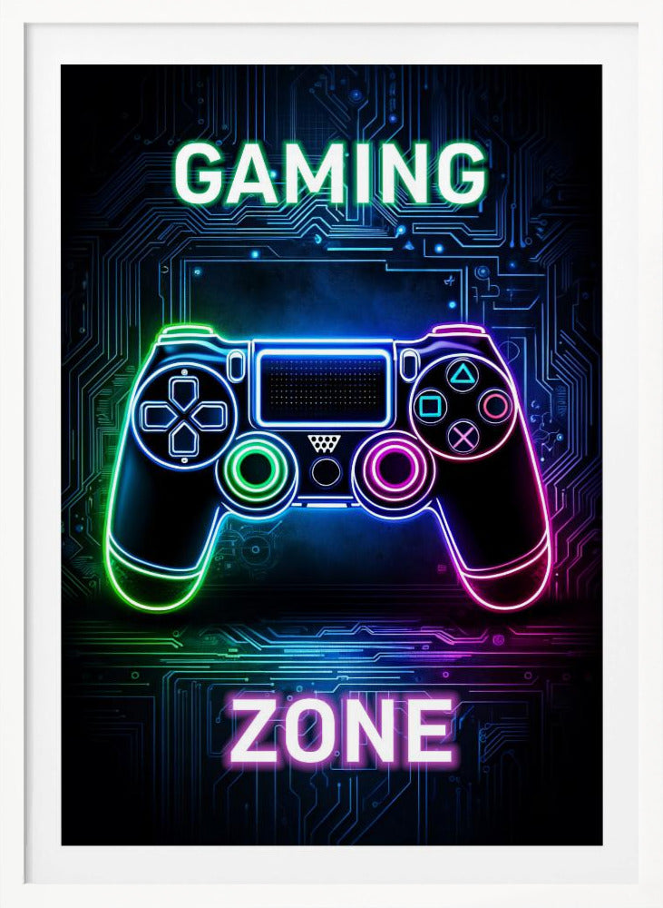 Gaming Zone - Poster / Art Print