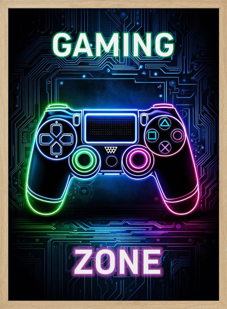 Gaming Zone - Poster / Art Print