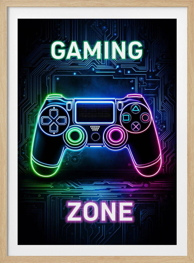 Gaming Zone - Poster / Art Print