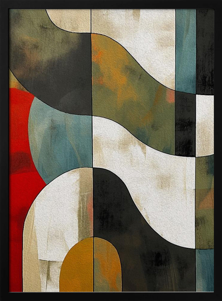 Abstract Fields No 1 - Poster / Art Print