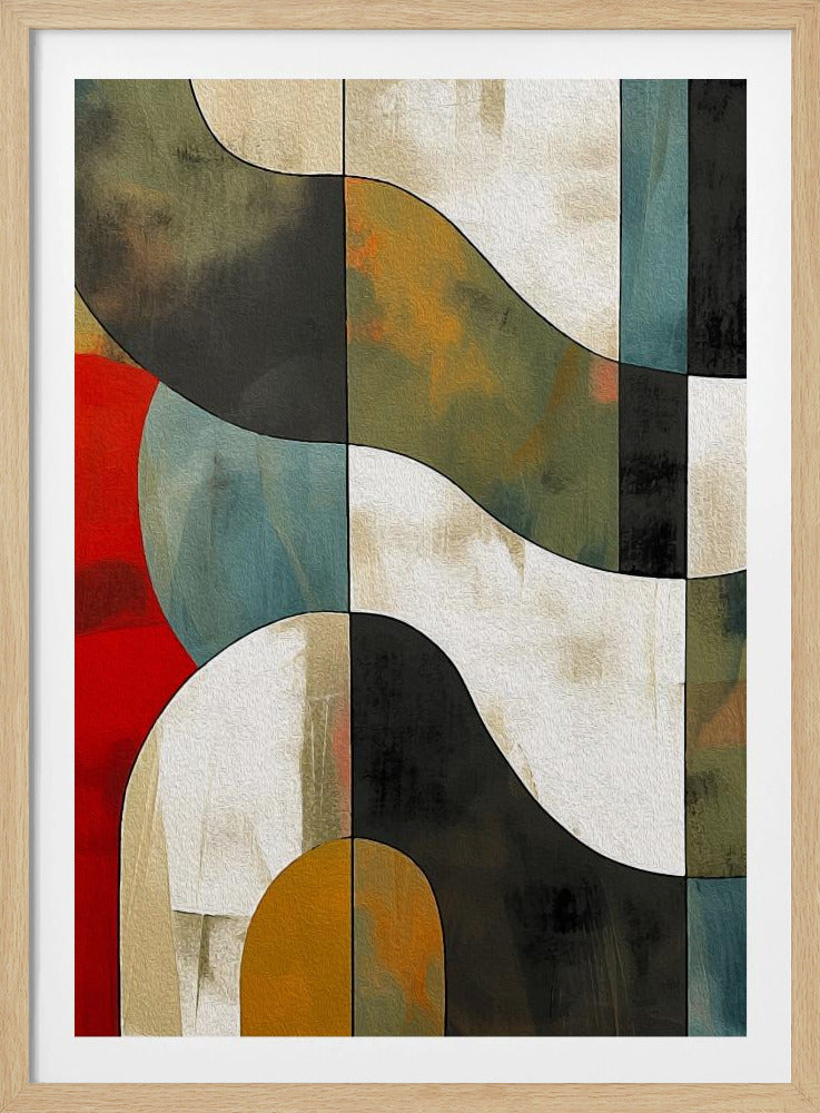 Abstract Fields No 1 - Poster / Art Print