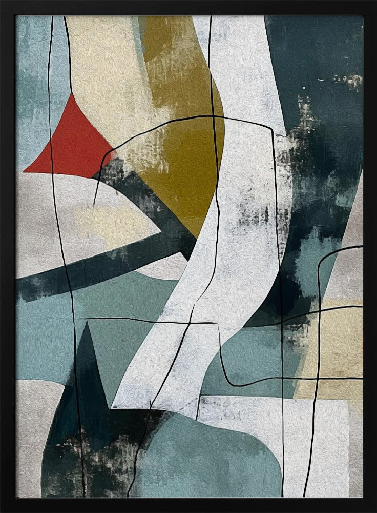 Abstract Fields No 2 - Poster / Art Print