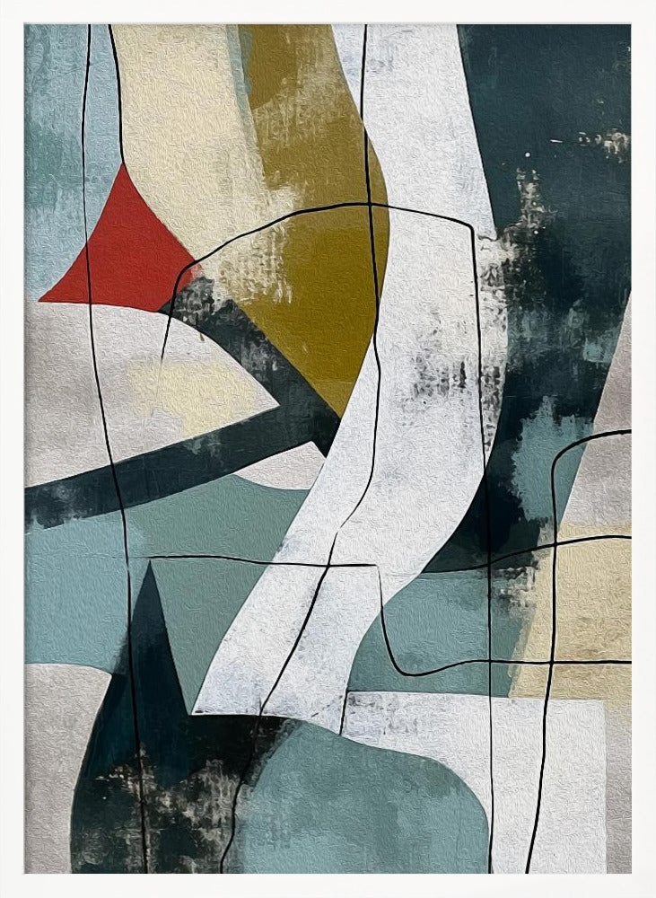 Abstract Fields No 2 - Poster / Art Print
