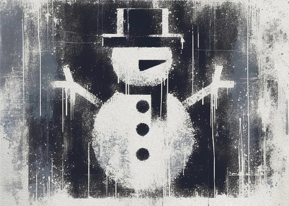 Snowman - Poster / Art Print