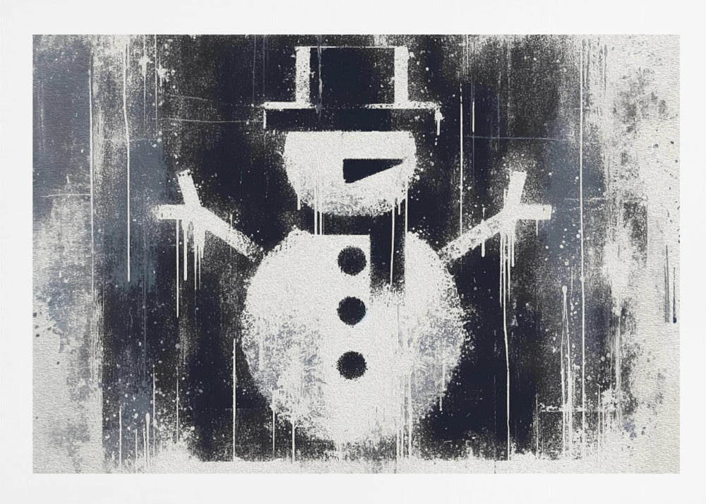 Snowman - Poster / Art Print