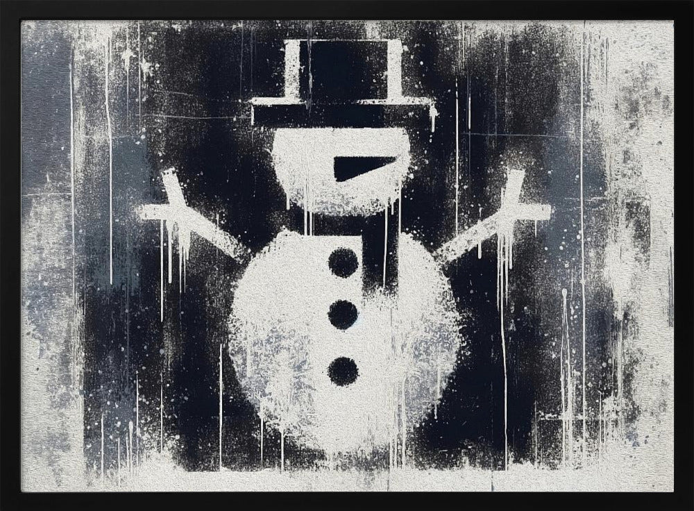 Snowman - Poster / Art Print