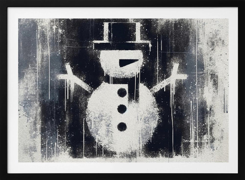 Snowman - Poster / Art Print