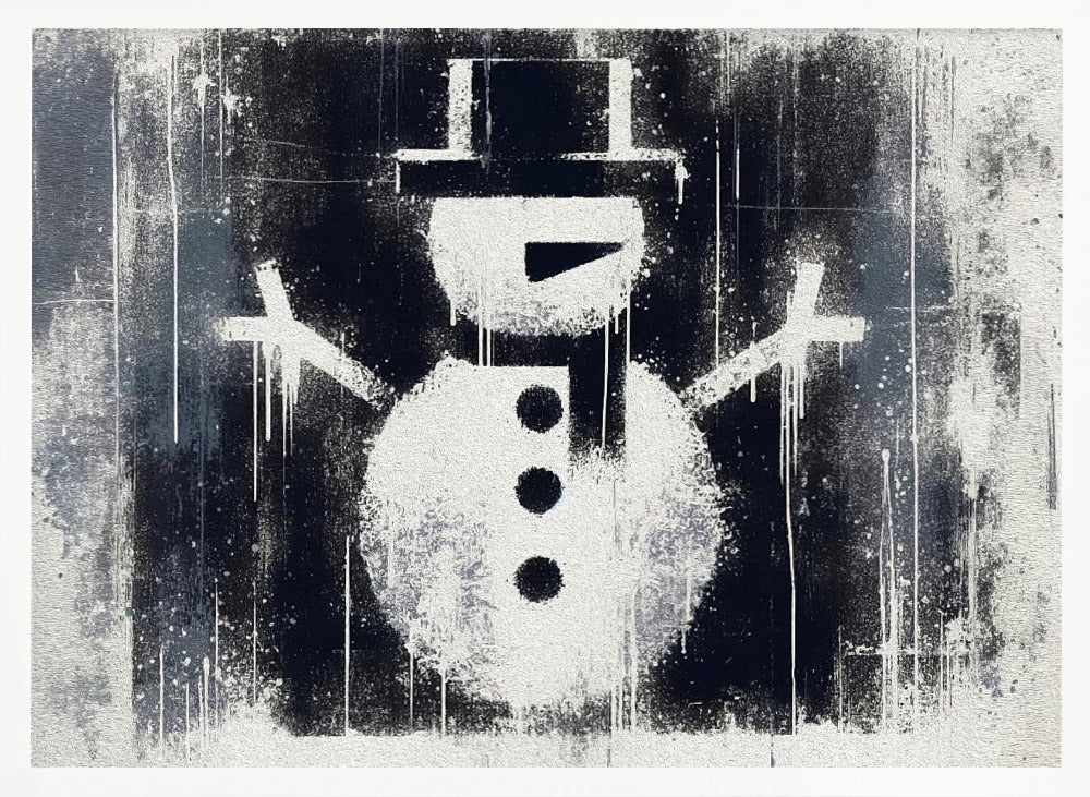 Snowman - Poster / Art Print