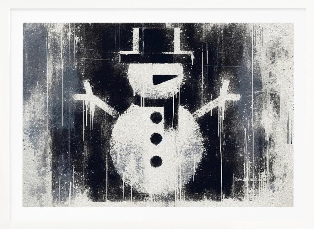 Snowman - Poster / Art Print