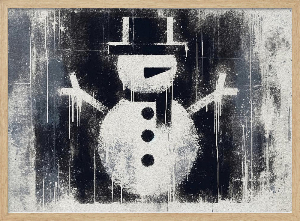 Snowman - Poster / Art Print