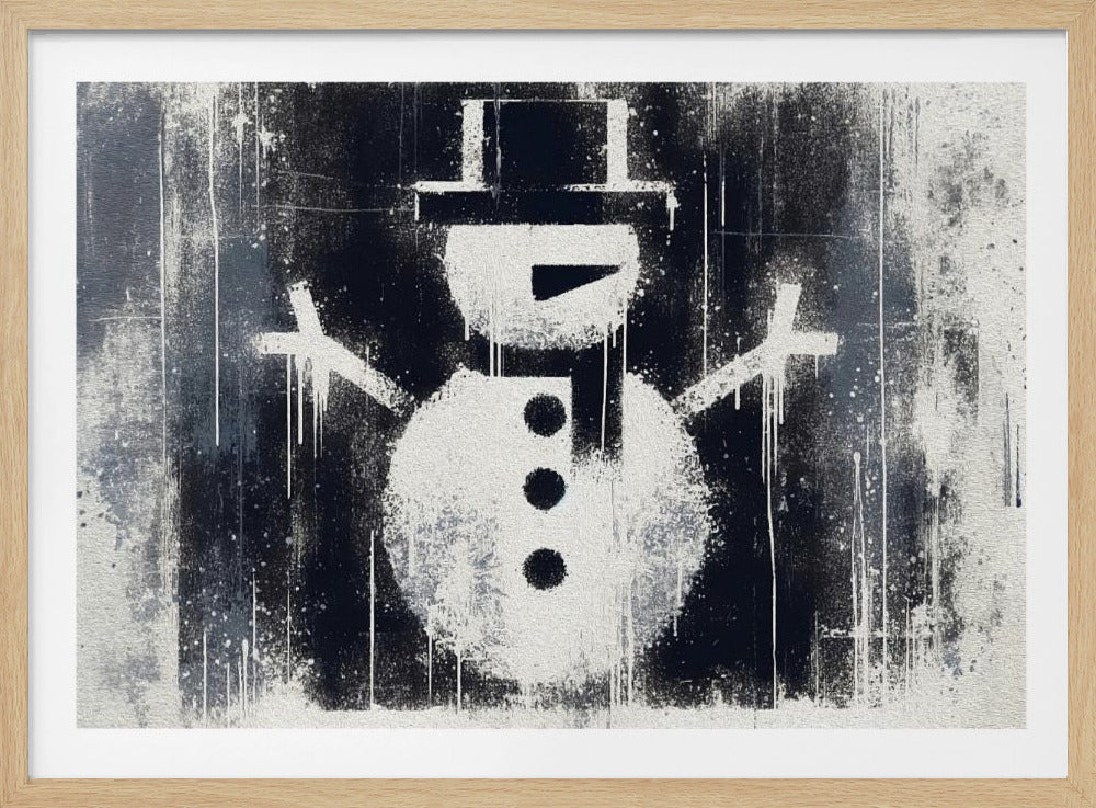 Snowman - Poster / Art Print