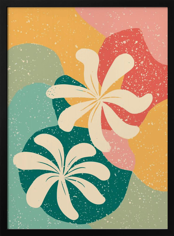 Abstract Flowers - Poster / Art Print