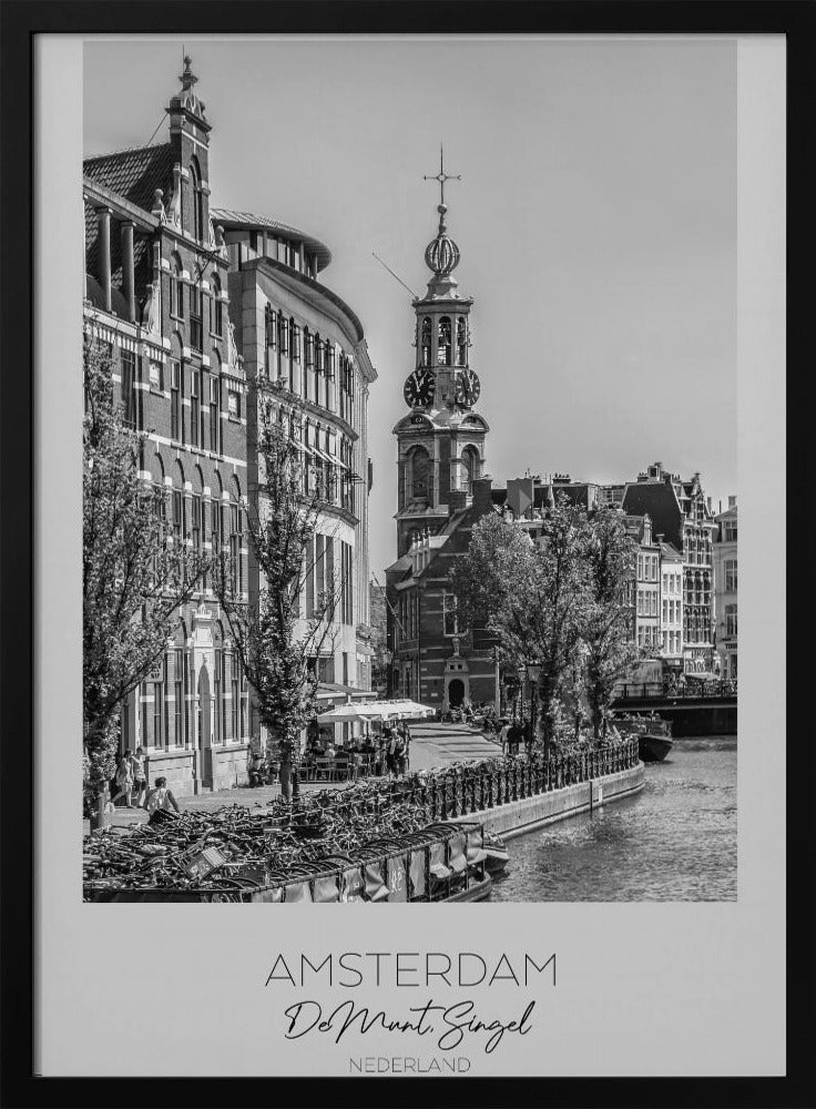 In focus: AMSTERDAM De Munt - Poster / Art Print