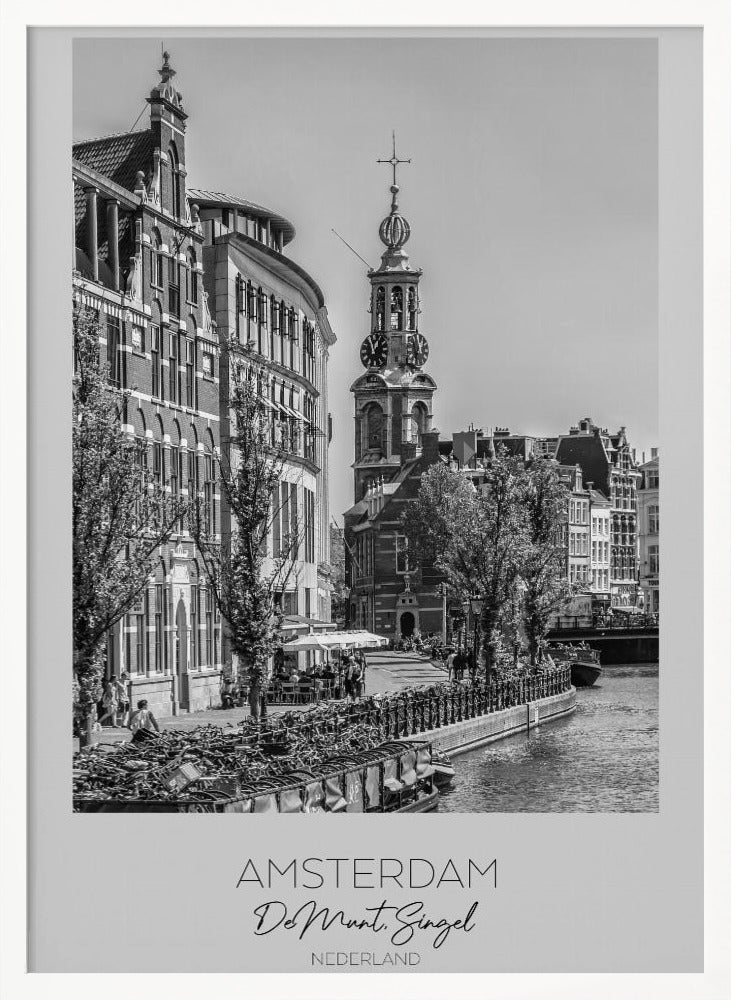 In focus: AMSTERDAM De Munt - Poster / Art Print