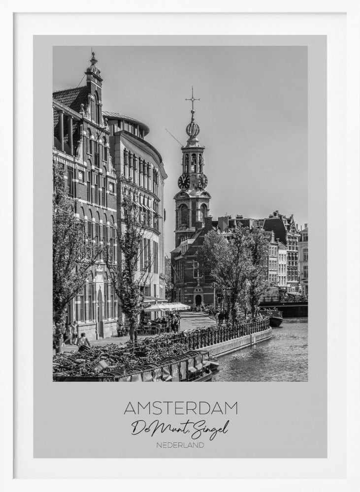 In focus: AMSTERDAM De Munt - Poster / Art Print