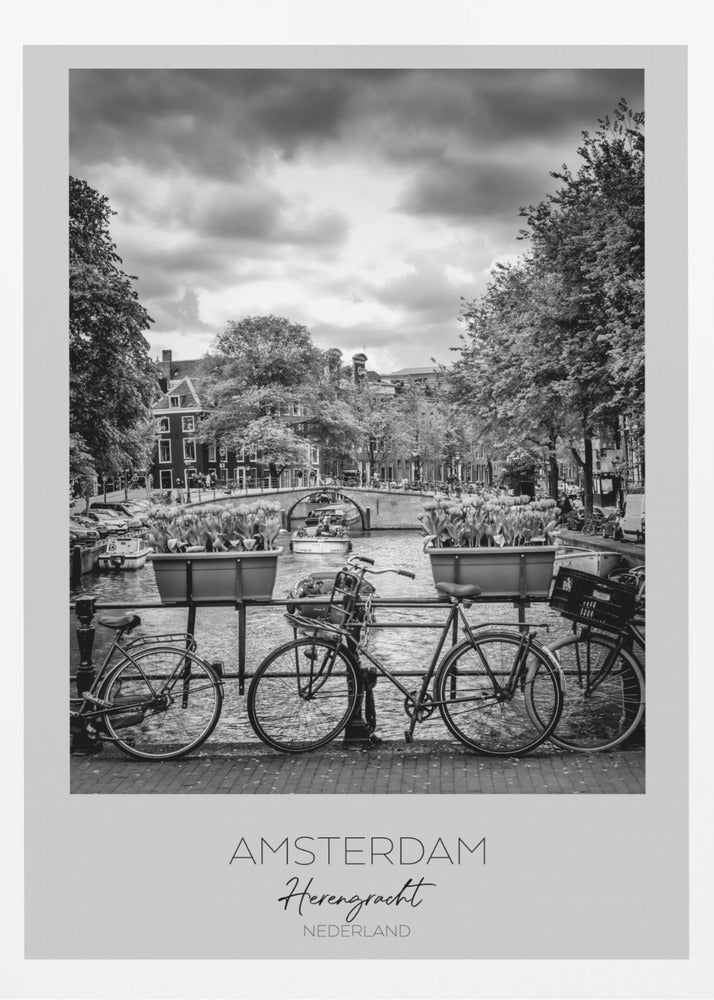 In focus: AMSTERDAM Herengracht - Poster / Art Print
