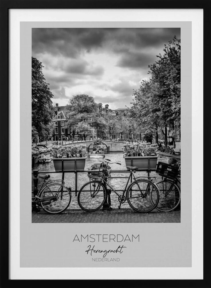 In focus: AMSTERDAM Herengracht - Poster / Art Print