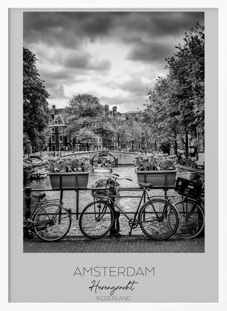 In focus: AMSTERDAM Herengracht - Poster / Art Print