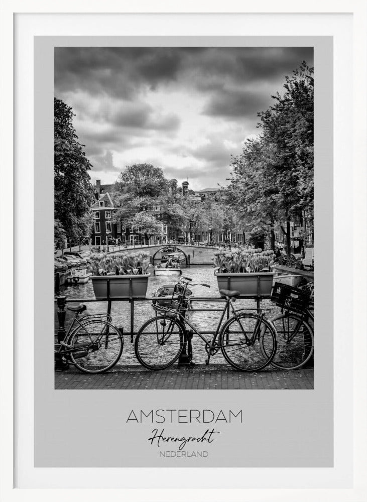 In focus: AMSTERDAM Herengracht - Poster / Art Print