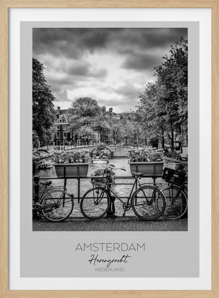 In focus: AMSTERDAM Herengracht - Poster / Art Print