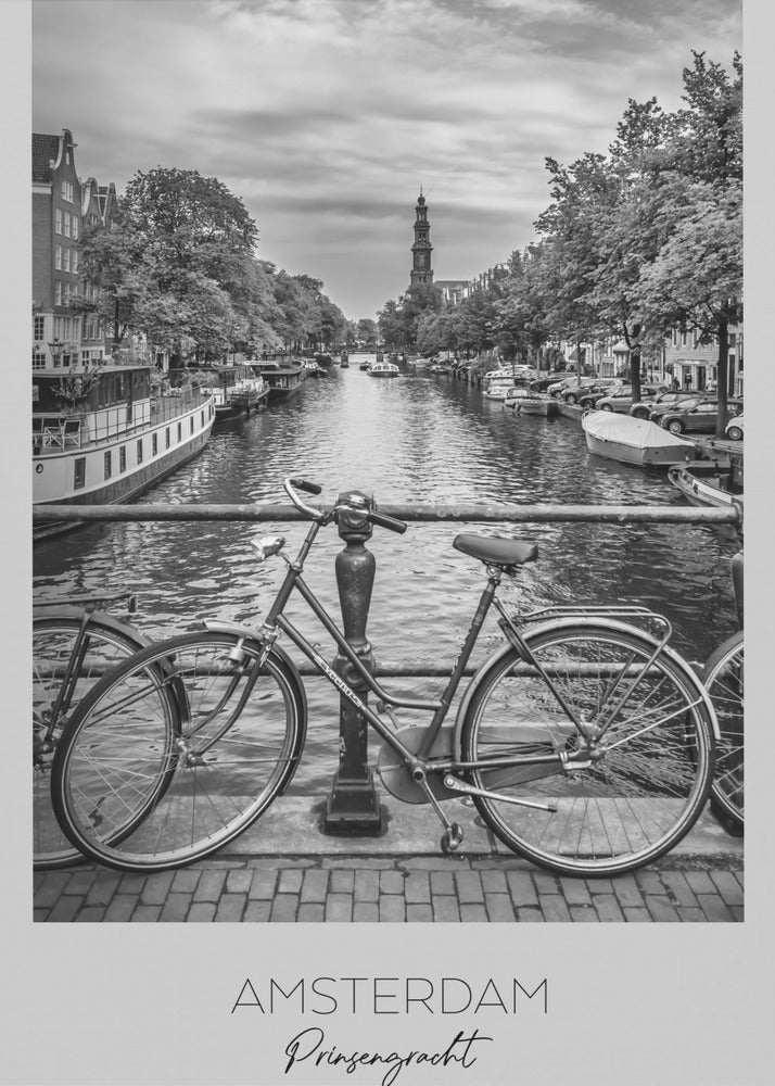 In focus: AMSTERDAM Prinsengracht - Poster / Art Print