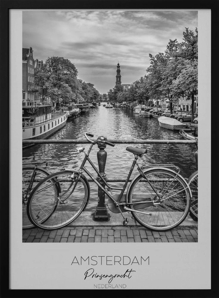 In focus: AMSTERDAM Prinsengracht - Poster / Art Print