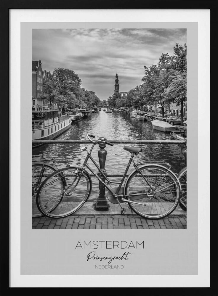 In focus: AMSTERDAM Prinsengracht - Poster / Art Print