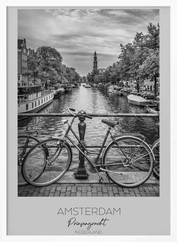 In focus: AMSTERDAM Prinsengracht - Poster / Art Print
