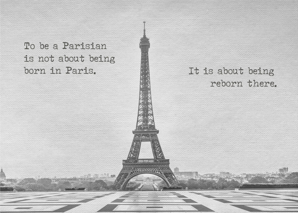 Reborn in Paris - Poster / Art Print