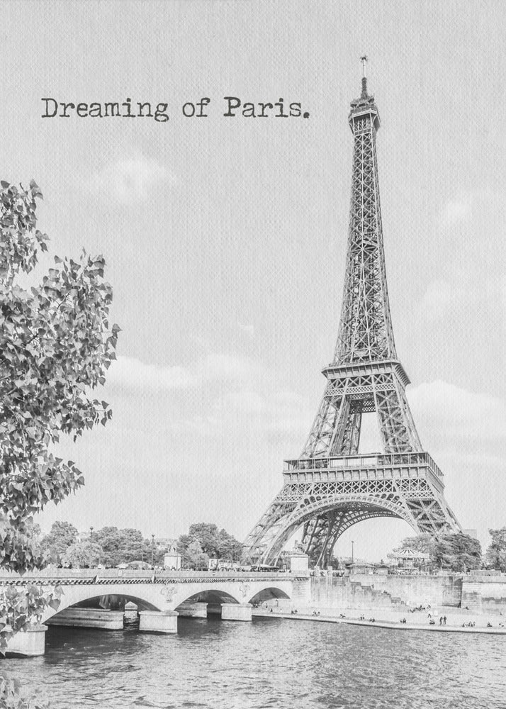 Dreaming of Paris - Poster / Art Print