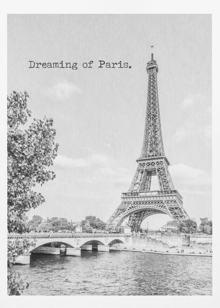 Dreaming of Paris - Poster / Art Print