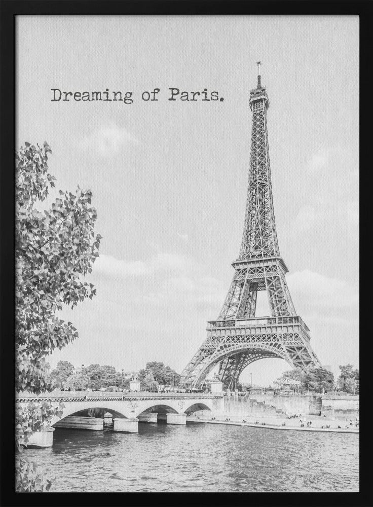 Dreaming of Paris - Poster / Art Print
