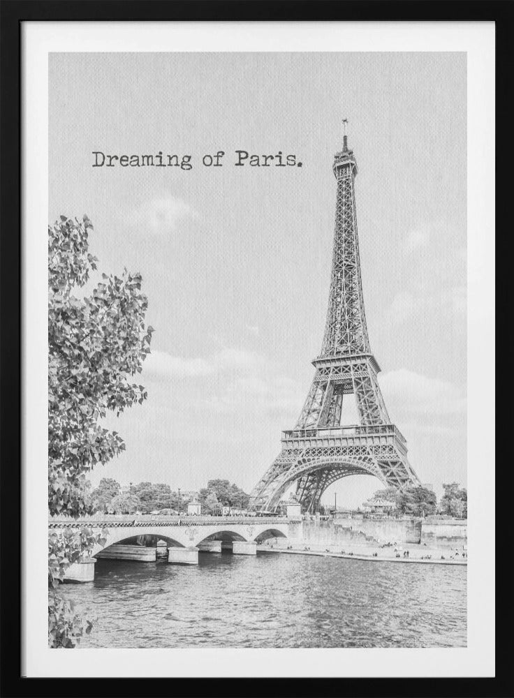 Dreaming of Paris - Poster / Art Print