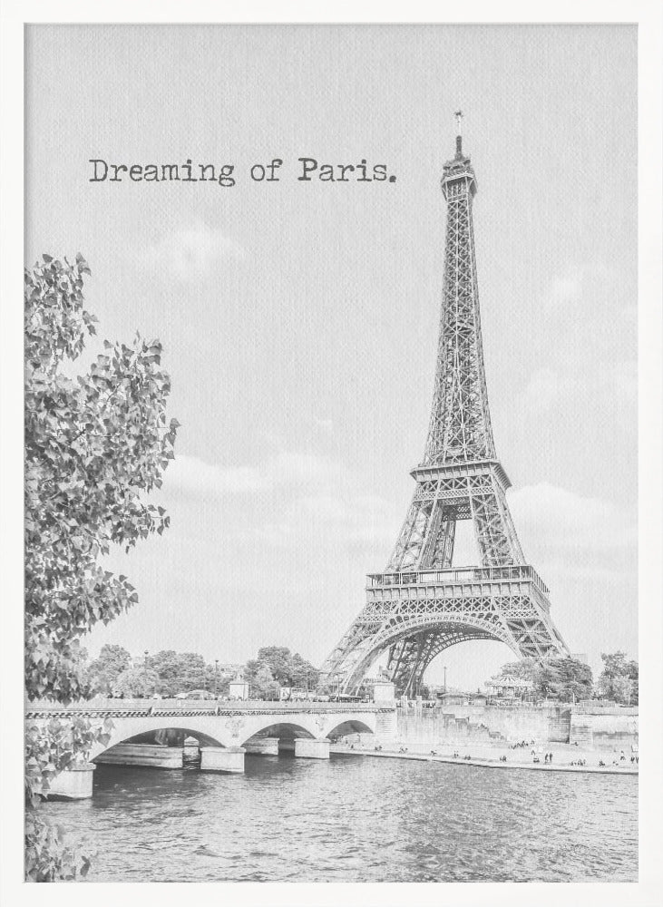Dreaming of Paris - Poster / Art Print