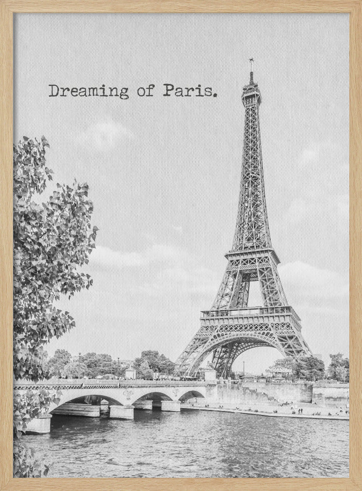 Dreaming of Paris - Poster / Art Print