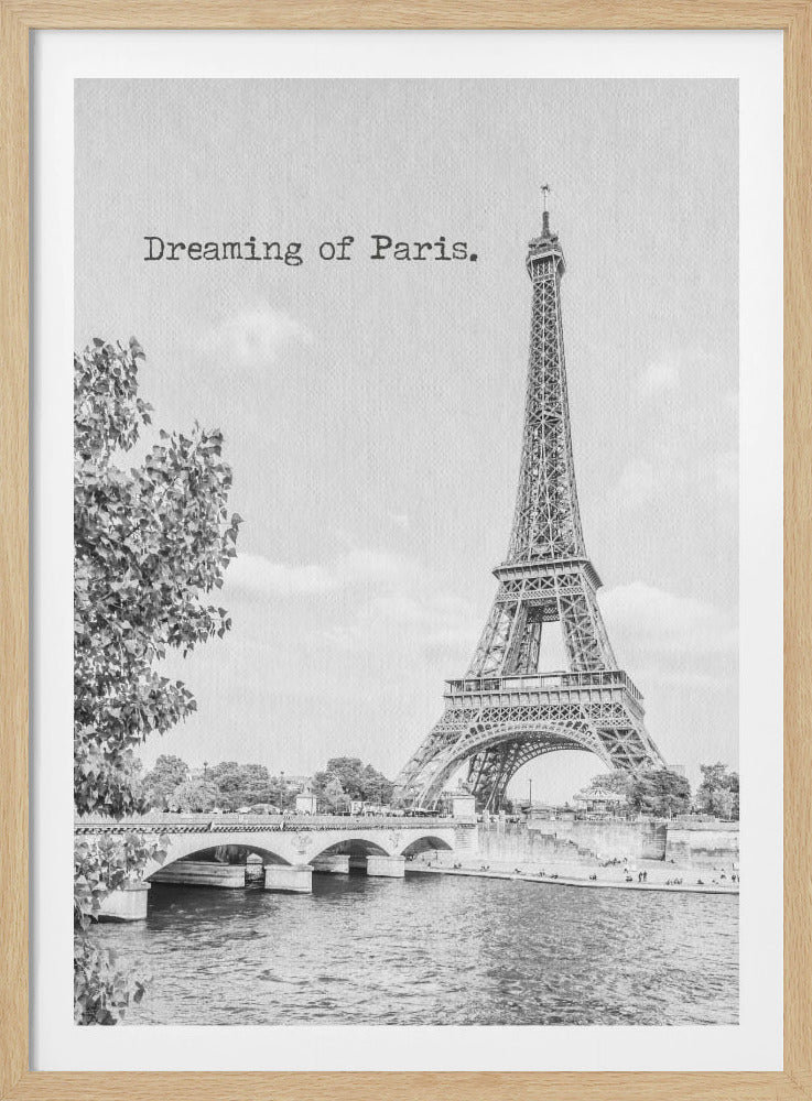 Dreaming of Paris - Poster / Art Print
