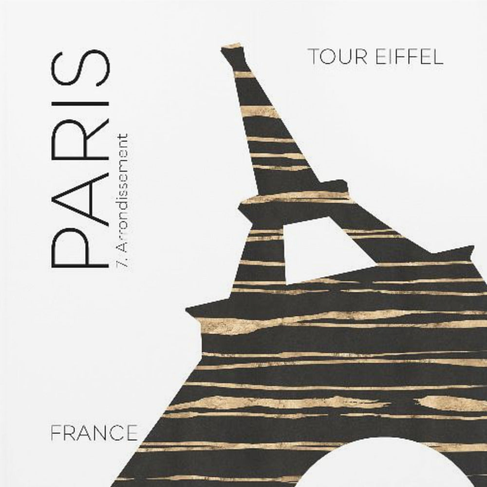 Urban Art PARIS Eiffel Tower - Poster / Art Print