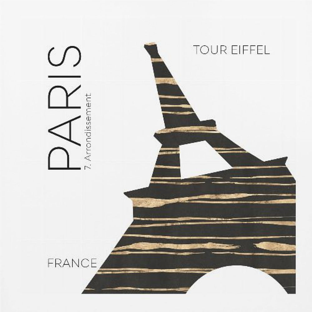 Urban Art PARIS Eiffel Tower - Poster / Art Print