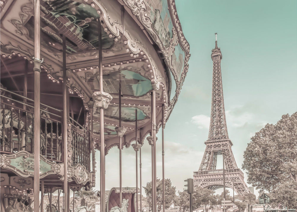 Typical Paris | urban vintage style - Poster / Art Print