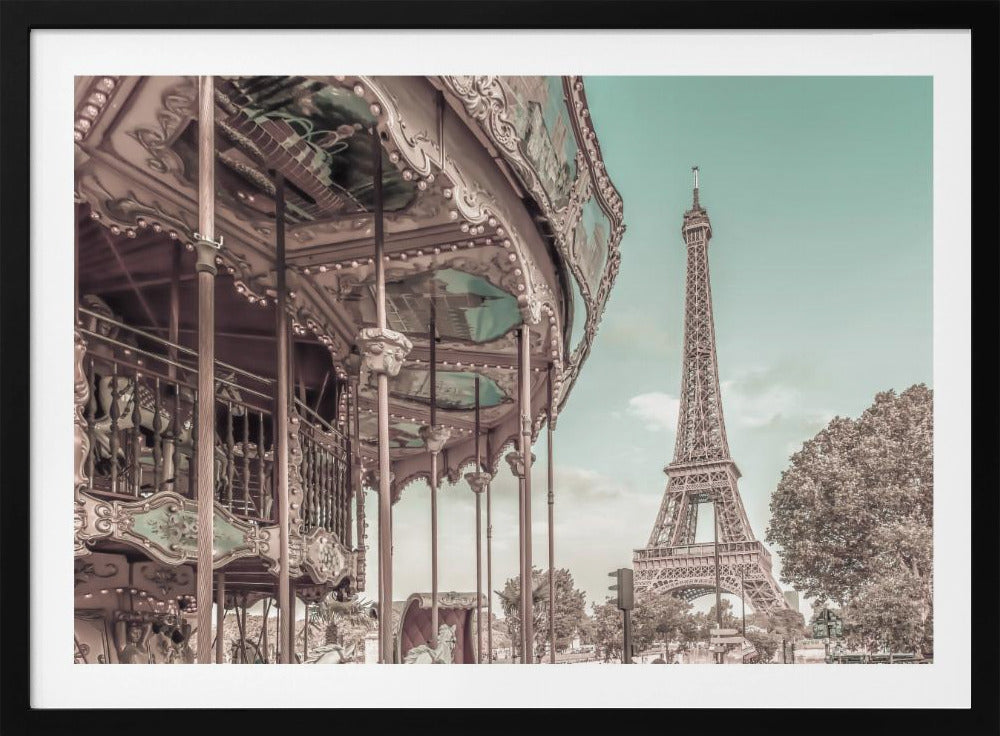 Typical Paris | urban vintage style - Poster / Art Print