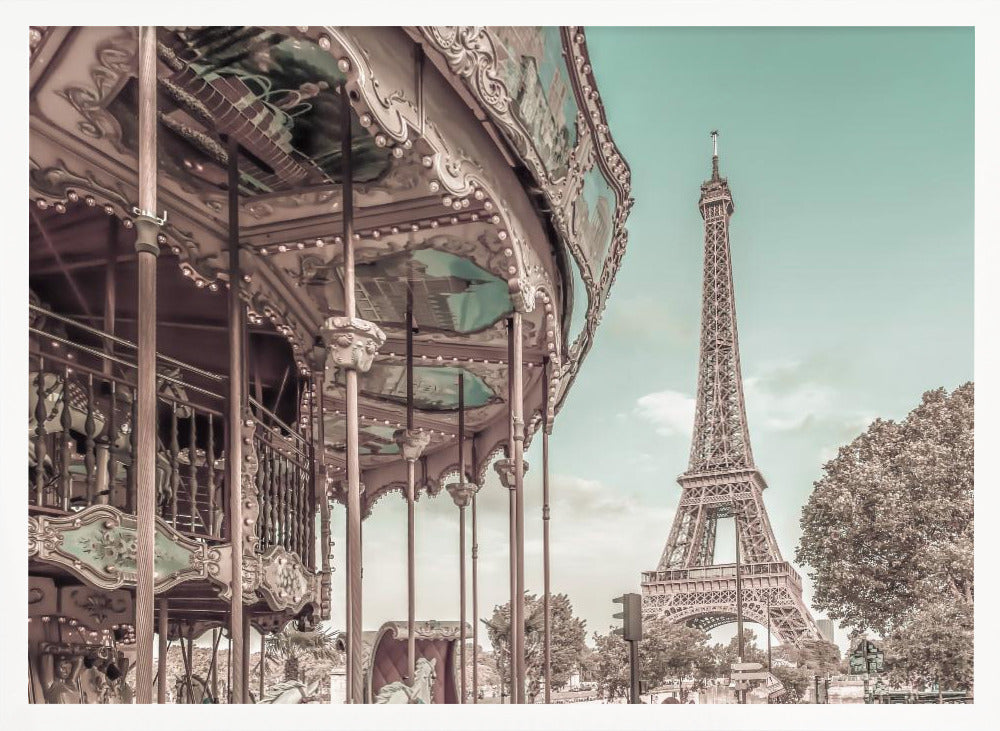 Typical Paris | urban vintage style - Poster / Art Print