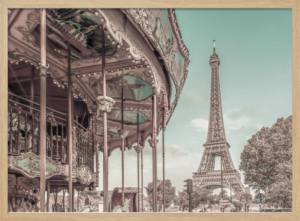 Typical Paris | urban vintage style - Poster / Art Print