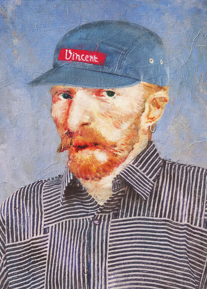 Hipster Vincent - Poster / Art Print