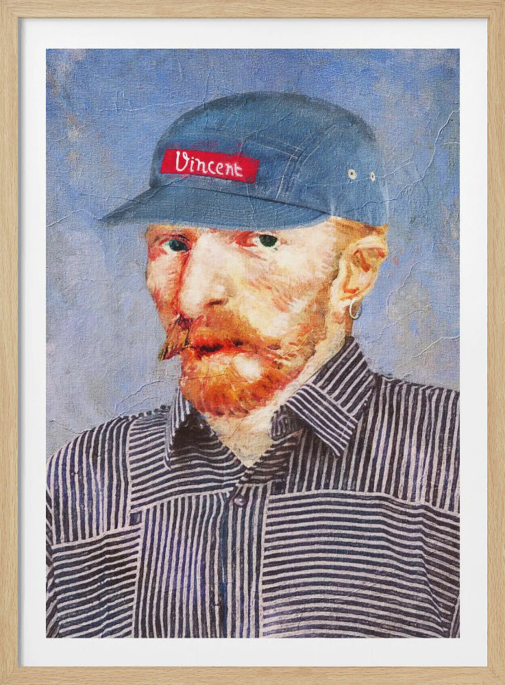 Hipster Vincent - Poster / Art Print