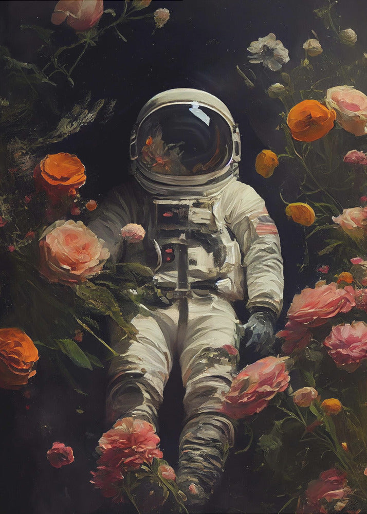 My Space Garden - Poster / Art Print